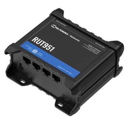 Teltonika RUT951 WiFi 4G Router UK PSU - Reliable High-Speed Connectivity (RUT951000200)